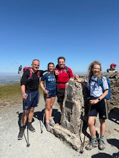 Walk to summit Walk to summit