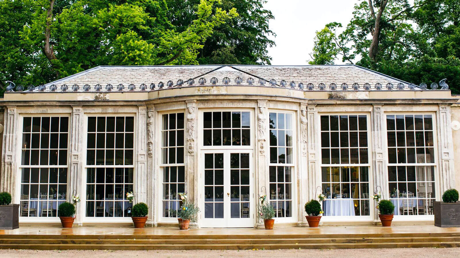 The Orangery at Newby Hall