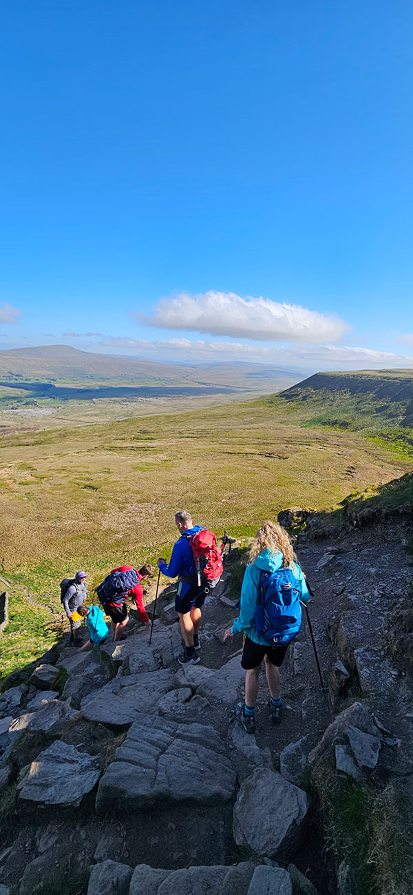walkers Walk to summit